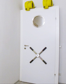Aussenansicht des Staubtresors.